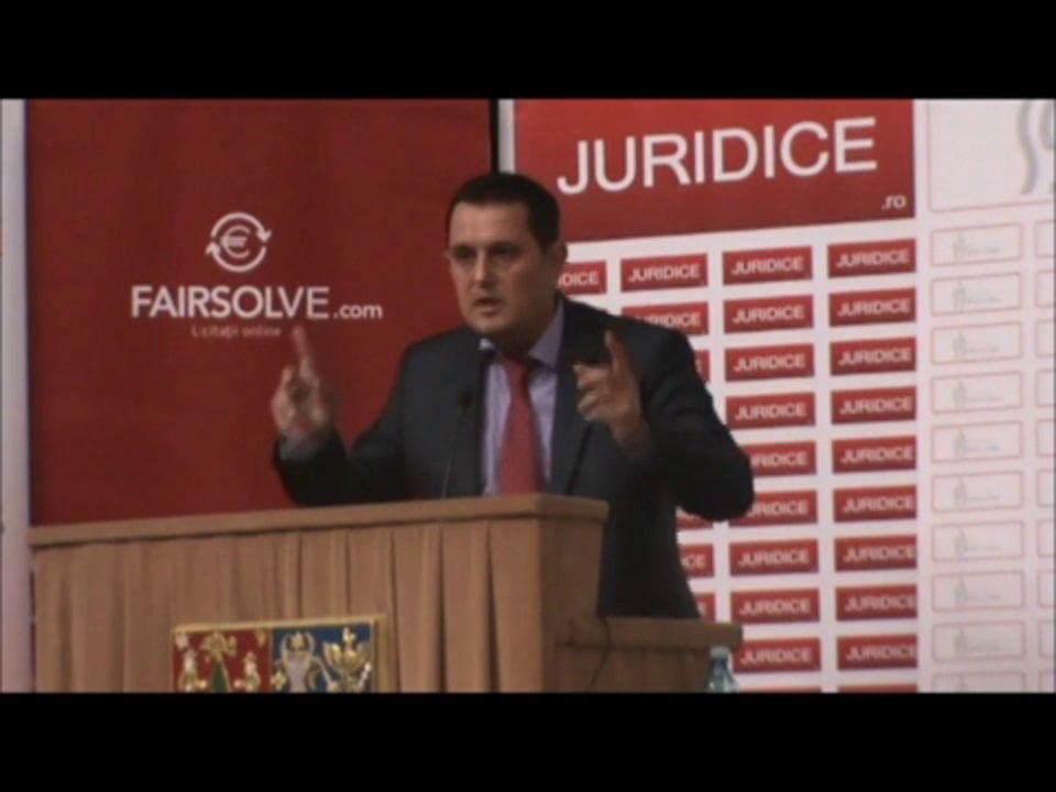 Gheorghe Piperea | Conferința de Dreptul Afacerilor. Lecțiile crizei: adaptabilitatea și inovația | 11 mai 2012