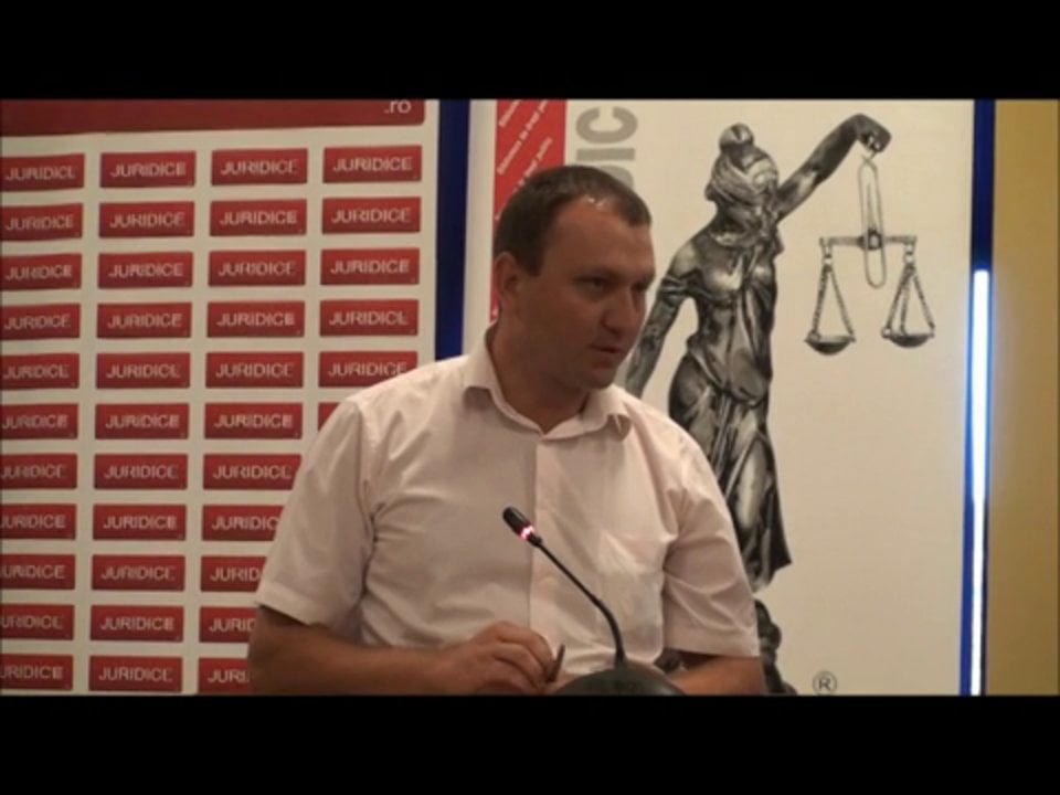 Igor Hoban| Conferinta internațională EXECUTAREA SILITĂ ÎN REGLEMENTAREA NCPC | Târgu Mureș, august 2012