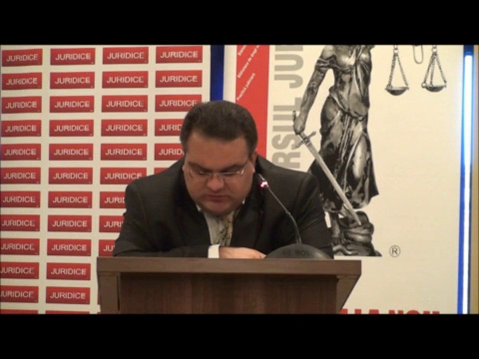 Vladimir Bezede| Conferinta internațională EXECUTAREA SILITĂ ÎN REGLEMENTAREA NCPC | Târgu Mureș, august 2012