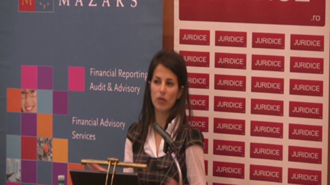 Ioana Gheorghe | Probleme dificile de drept fiscal | 23 noiembrie 2012