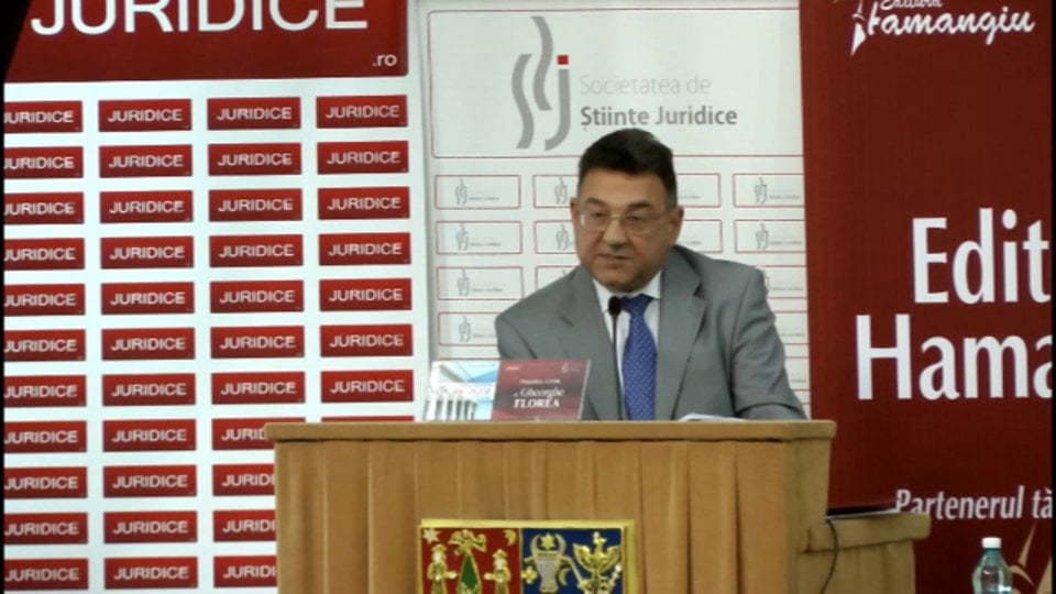 Dr. Gheorghe Florea, Președinte UNBR: Alocuțiune introductivă | Conferința NCPC BIG FOUR | 2013