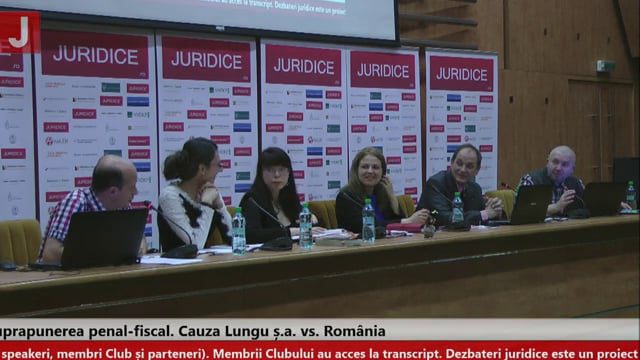 Suprapunerea penal-fiscal. Cauza Lungu ș.a. vs. România (ediția 45)