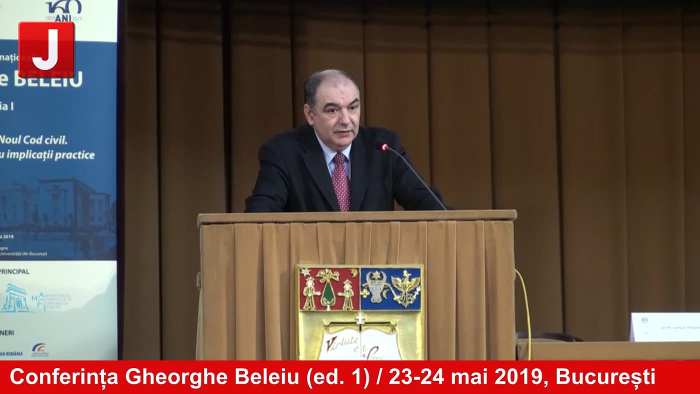 Conferința Gheorghe Beleiu (ed. 1) / 23-24 mai 2019, București | PANEL 2
