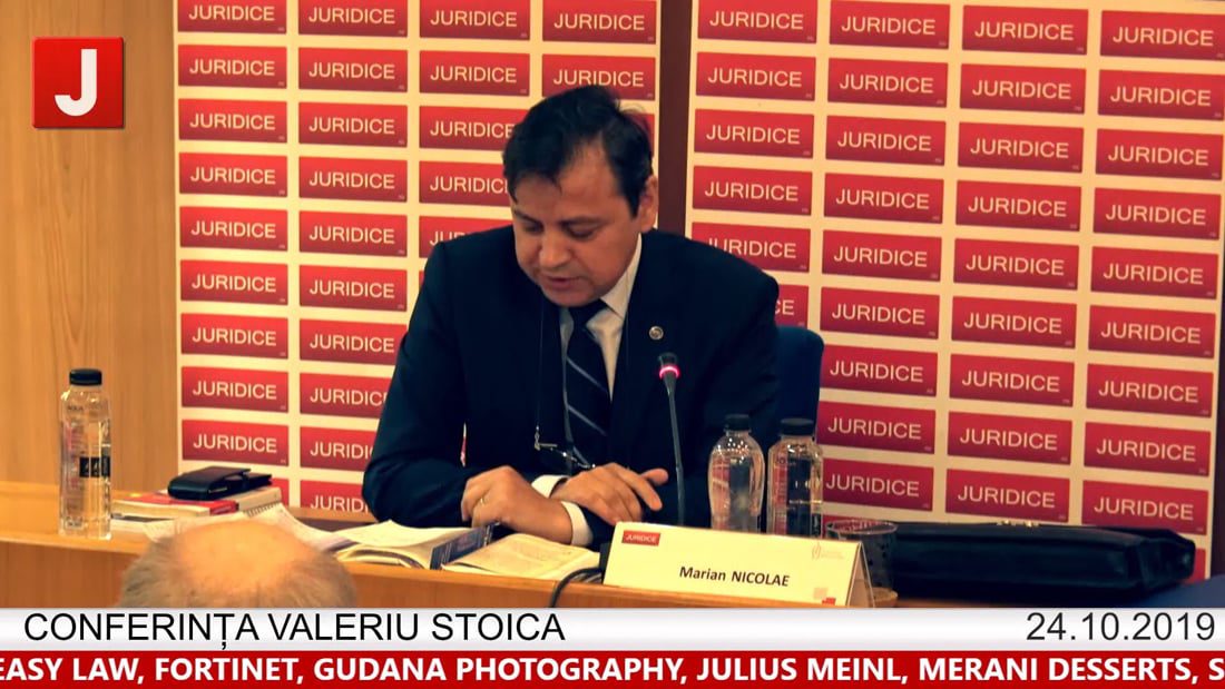 Marian Nicolae – Conferința Valeriu Stoica 2019