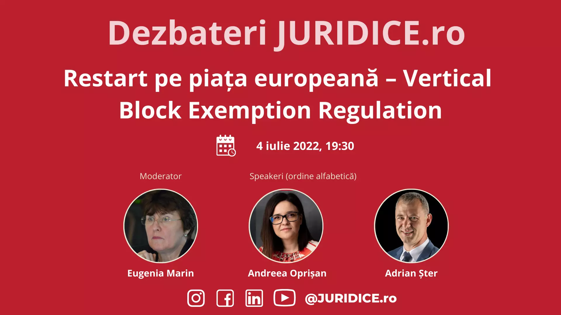 Restart pe piața europeană – Vertical Block Exemption Regulation / 4 iulie 2022 (ediţia 544)