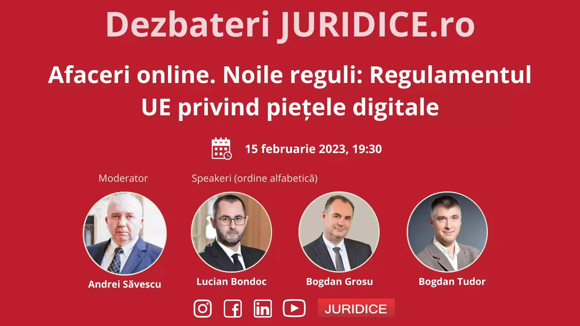 Afaceri online. Noile reguli: Regulamentul UE privind piețele digitale / 15 februarie 2023 (ediția 576)